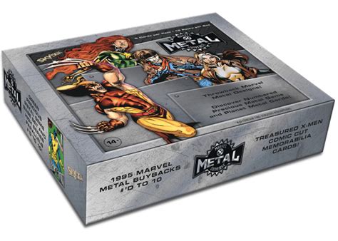 2020 upper deck marvel x-men metal universe hobby box stores|2020 Upper Deck Marvel Metal Universe X.